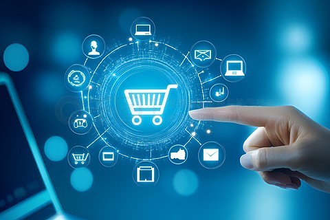 數(shù)字購物時代 PNG圖片與計算機科技的完美融合